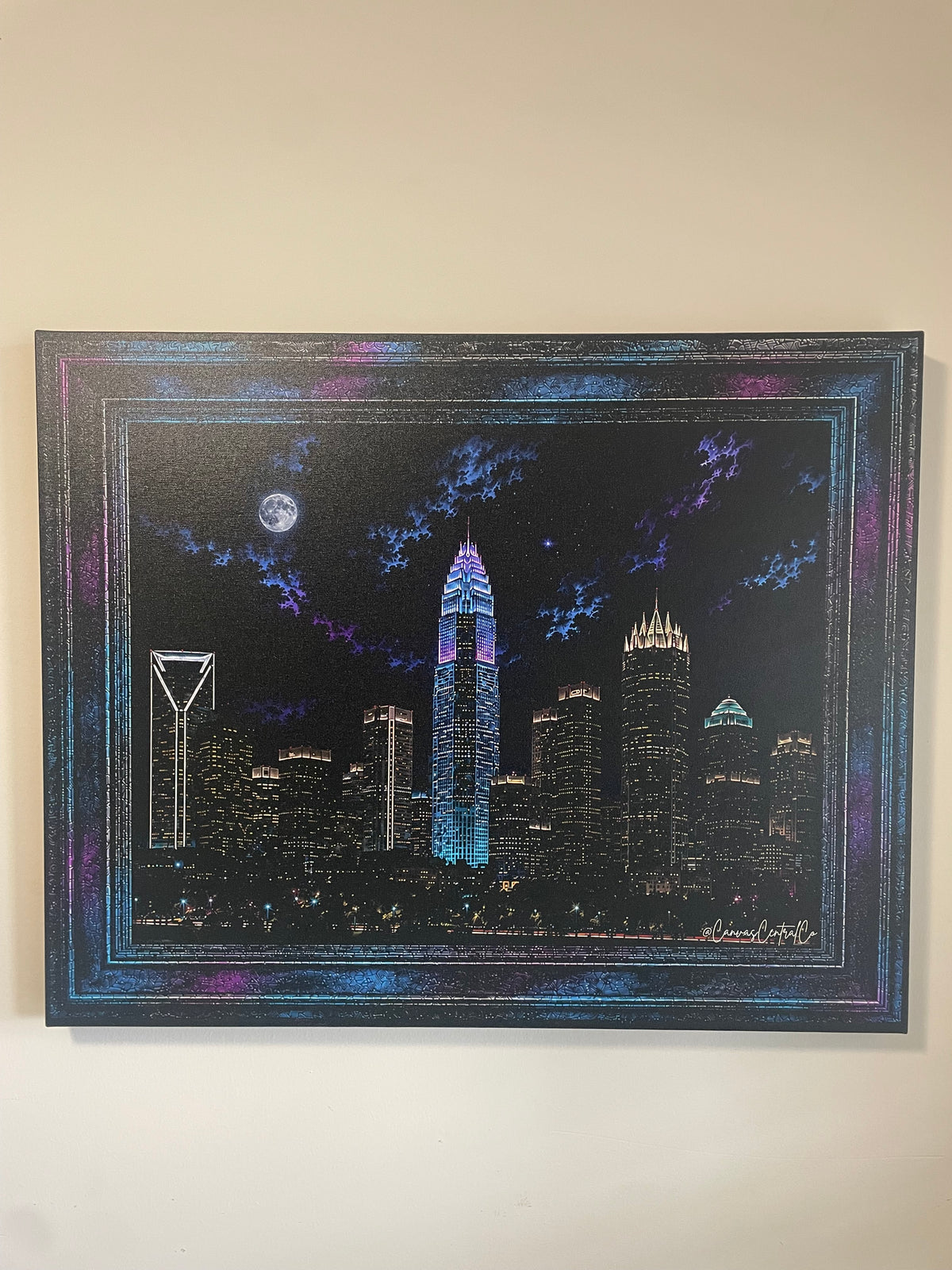 Charlotte – 30x24 Graphic Canvas Art