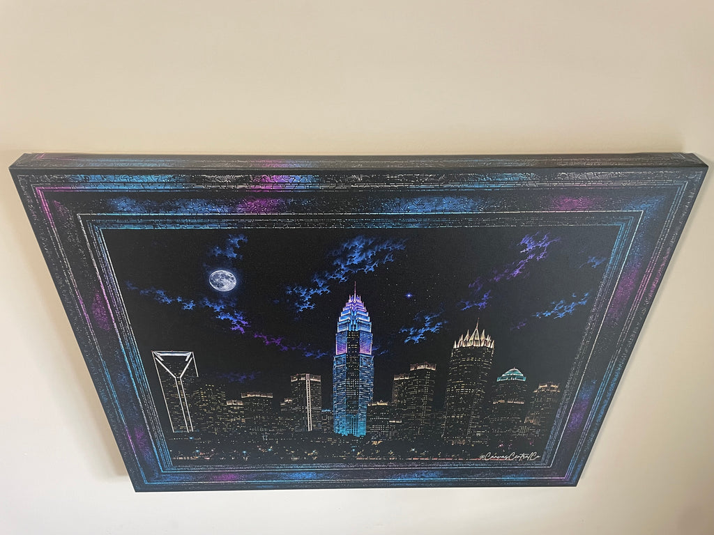 Charlotte – 30x24 Graphic Canvas Art