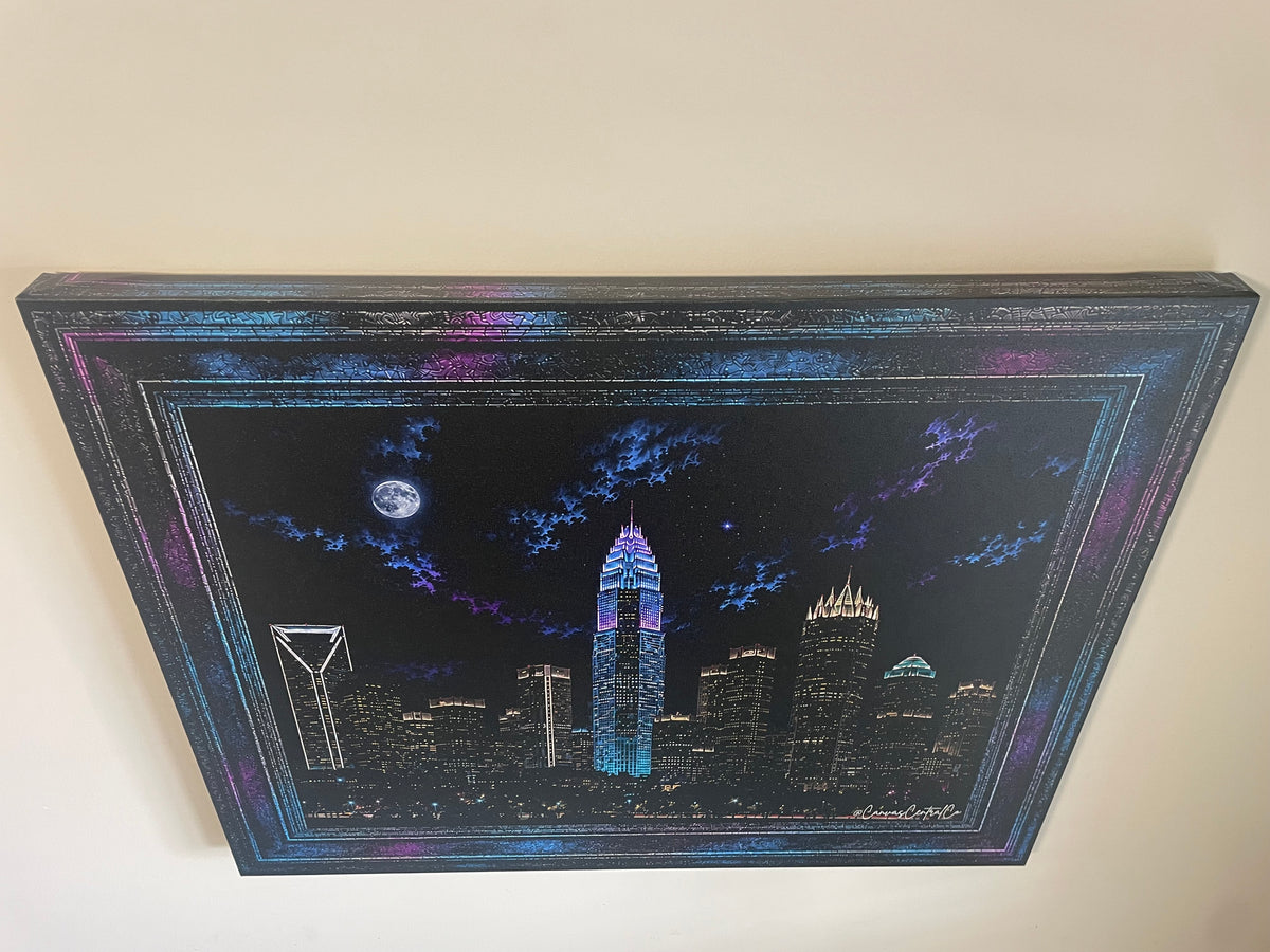 Charlotte – 30x24 Graphic Canvas Art
