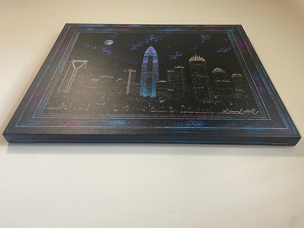 Charlotte – 30x24 Graphic Canvas Art